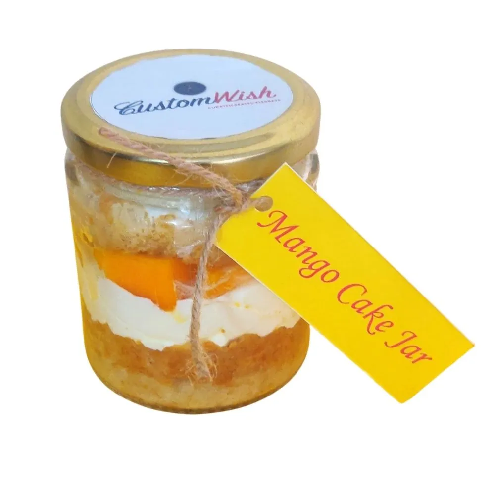 Mango Cake Jars